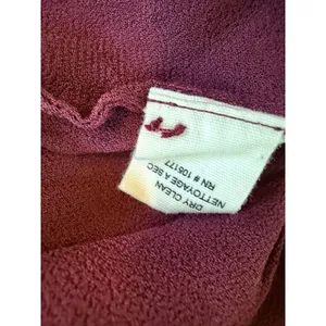 Ulla Johnson Noelle Floral Silk Blend Mini Dress Burgundy Ruffle Tassel 4 thumbnail 6