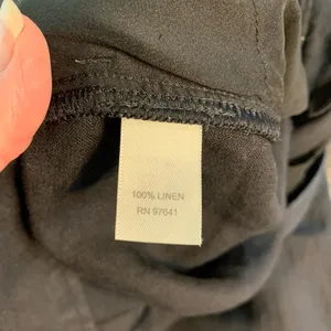 J. Jill Black 100% Linen Wide Leg Pants Genuine Fit At Waist Size 14 Lagenlook thumbnail 6