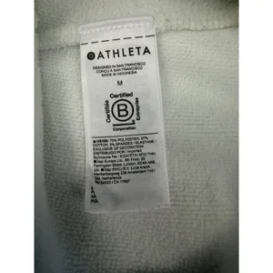 Athleta Jogger Pants Womens M Gray Sweatpants Zip Ankle Athleisure Lounge thumbnail 11
