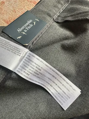 NWT Abercrombie curve love low rise stretch slim boot trouser pants dark gray 31 thumbnail 5