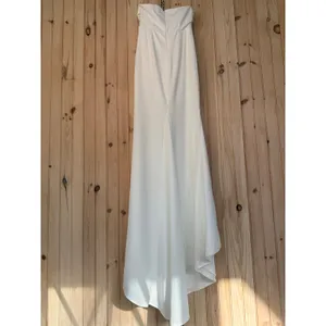 Lulus To Be Yours Ivory Strapless Pleated Mermaid Maxi Dress Elegant Medium thumbnail 5