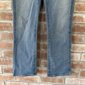 7 For All Mankind Cropped Bootcut Jeans Size 28 thumbnail 2