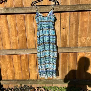 New glory y2k‎ whimsy sundress beach summer medium fairy date long thumbnail 6