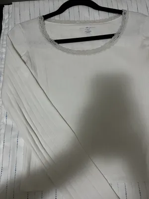 McKenna Top, Pointelle eyelet top thumbnail 4