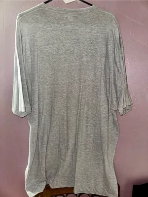Tultex Gray Crewneck Tee - XXXL Plain Everyday Shirt thumbnail 2