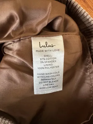 Lulus Light brown cotton mini skirt thumbnail 3