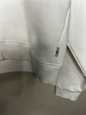 Rhythm Classic Crew Neck White‎ Cozy Fleece Sweatshirt thumbnail 5
