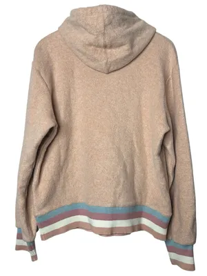 Faherty Oceanaire Fleece Hoodie PSR Sunrise Size Large thumbnail 4