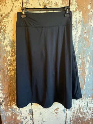 Women's black athletic skirt with hidden shorts, skort, size small thumbnail 4
