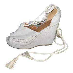 Ateen Women's Platform Tie-Up Shoes Size 6.5 thumbnail 1