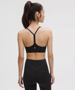 Lululemon Black Flow Y Bra thumbnail 3