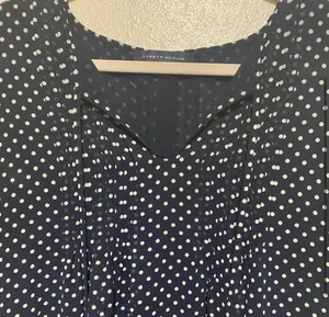 Polka Dot Semi Sheer Blouse | Shirt | Top thumbnail 4