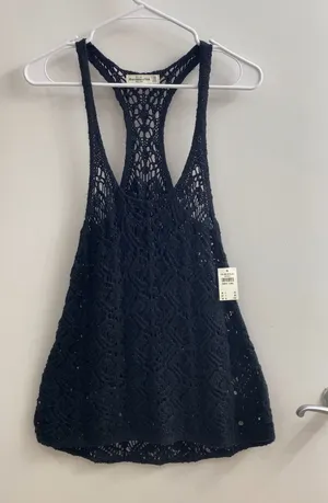 Abercrombie & Fitch Crotchet Tank Size XS thumbnail 1