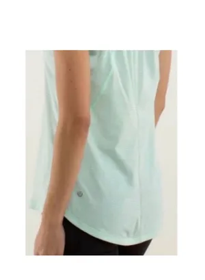 Lululemon Track Tee Heathered Fresh Teal / Fresh Teal thumbnail 5