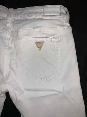 White  Cropped Jeans thumbnail 2