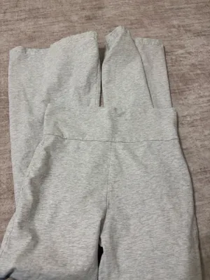 Edikted gray heather fold over pants in a S  thumbnail 2