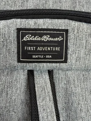 Eddie Bauer Diaper Bag for Infant Toddler - Gray Heather thumbnail 2