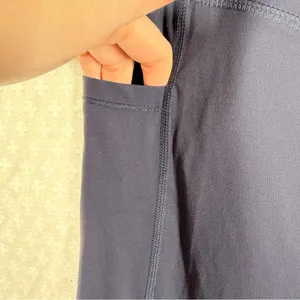 Halara NWT Dark Blue Ultrasculpt‎ High Rise Pocket Leggings thumbnail 3