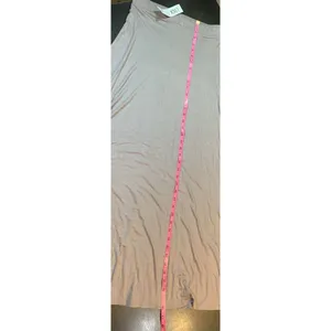 Lock & Love Neutral Long Maxi Skirt Size Large Pull On Elastic Waistband Minimal thumbnail 8