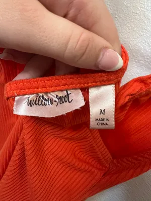Willow + Root Orange Tank Top thumbnail 4