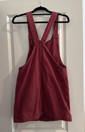 Forever 21 Dress maroon overall dress thumbnail 1