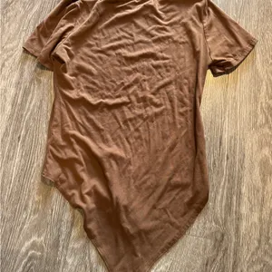 Short Sleeve Brown Bodysuit Size XL thumbnail 3