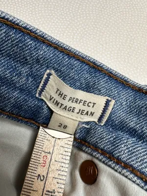 Madewell The Perfect Vintage Jean Womens 28 High Rise Slim Straight thumbnail 7