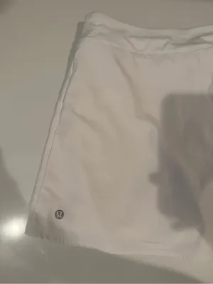 LULULEMON Asymmetrical Pleated Tennis Skirt Skort White Size 4 thumbnail 9