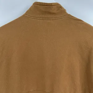 Richer Poorer‎ Terry Half Zip Pullover in Woodgrain Tan Brown Women's Size Small thumbnail 7