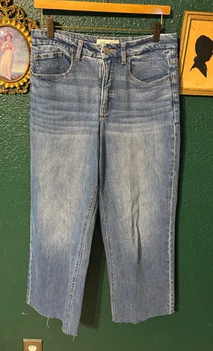 BKE Billie Slim Fit High Rise Cropped Leg Light Jeans Sz 29 thumbnail 1