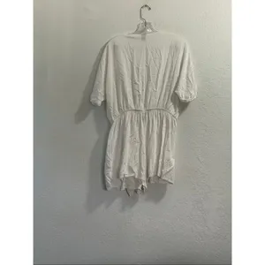 Princess Polly white Gauzy romper size 10 Coachella festival thumbnail 3