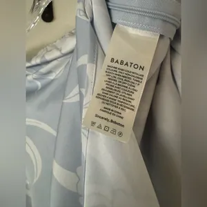 Aritzia Babaton Eames Skirt in Blue/Silver thumbnail 7