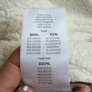 Mother The‎ Brrly Coat Wash Staying In Size Large Brown White Warm Coat Luxury thumbnail 12