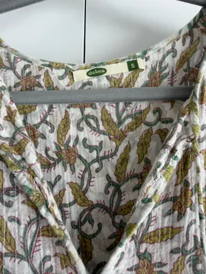 Green and White Floral Maxi Dress thumbnail 5