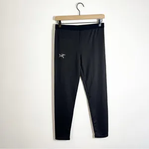Arcteryx Black Womens Baselayer Leggings High Rise XS thumbnail 3