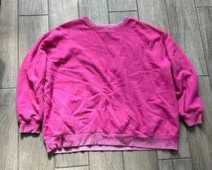 Wild Fable Pink Textured Sweatshirt thumbnail 1