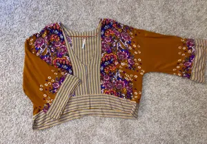 Free People Blouse Floral thumbnail 1