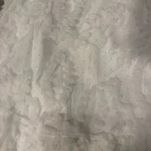 Selfie Leslie Women’s Large One Shoulder White Mini Lace Dress NWT thumbnail 4