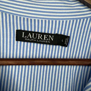 LRL Ralph Lauren Pajama Women's Size L Cotton 3/4 Sleeve Capri Pant Matching Set thumbnail 10