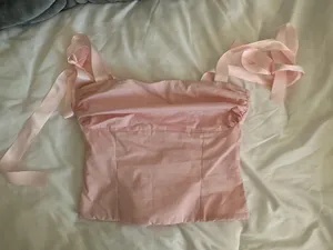 White Fox Boutique Going Out Top Pink thumbnail 1