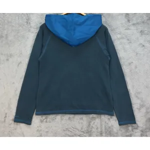 PATAGONIA Organic Cotton Light Hoodies #5123-175 Vintage? Turquoise/blue Med Wms thumbnail 4