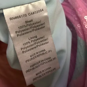 Hutch Anthropologie Aqua Balloon‎ Mini Dress Sequin Bubblegum Blue & Pink Size 4 thumbnail 11