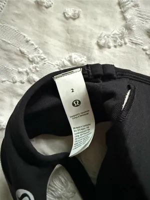 Lululemon black sports bra thumbnail 4