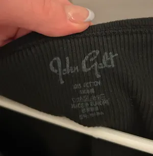 John Galt Black Button Tee thumbnail 3