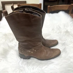 Matisse Studded Western Leather Cowboy Boot Sz 7 thumbnail 4