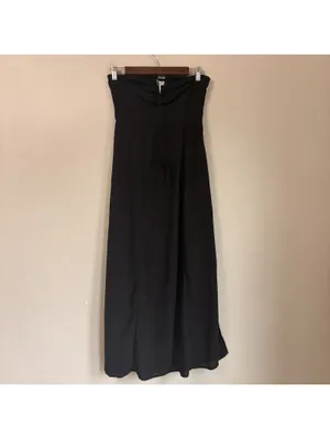 Sincerely Jules Black Strapless Dress Women’s Small Keyhole Front Tie Detail thumbnail 2