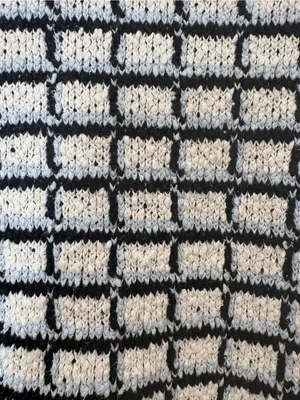 🌟 Veronica Beard 🌟 Lavigne Tweed Knit Sweater Cardigan Jacket Blue / White Xs thumbnail 9