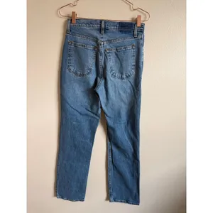 Abercrombie & Fitch Womens Jeans 26 2 Blue Denim 90s Straight Ultra High Rise thumbnail 9