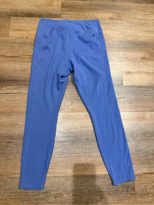 GAIAM Women's High-Waist Leggings in Periwinkle Blue Size Large thumbnail 3