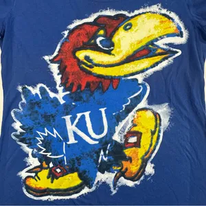 My U KU Graffiti Jayhawk NCAA Fan Gear Kansas University Sz Lg thumbnail 6